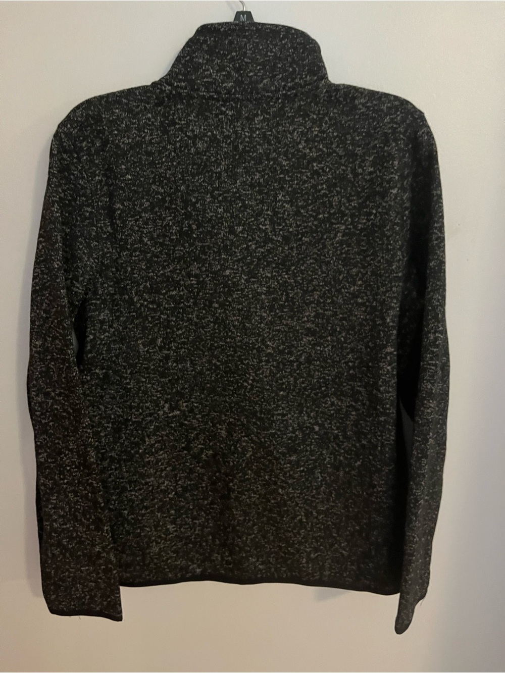 Eddie Bauer Women's Heathered Black Zip Jacket - Picture 2 of 4